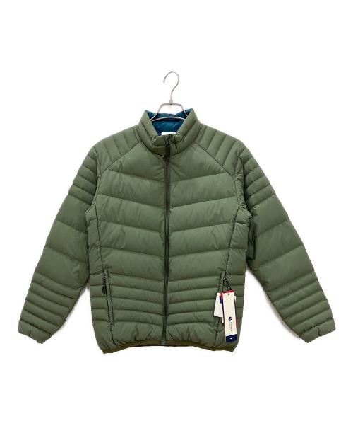 MIZUNO（ミズノ）MIZUNO (ミズノ) ダウンジャケット　MIZUNO　メンズ　グリーン　タグ付 グリーン サイズ:Mの古着・服飾アイテム