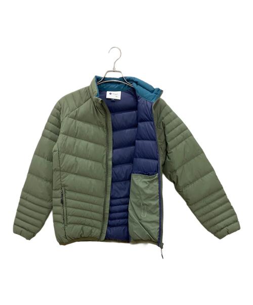 MIZUNO（ミズノ）MIZUNO (ミズノ) ダウンジャケット　MIZUNO　メンズ　グリーン　タグ付 グリーン サイズ:Mの古着・服飾アイテム