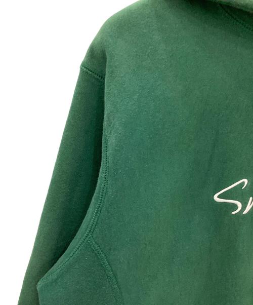SUPREME（シュプリーム）SUPREME (シュプリーム) プルオーバーパーカー　Supreme　メンズ　グリーン　Classic Script グリーン サイズ:XLの古着・服飾アイテム