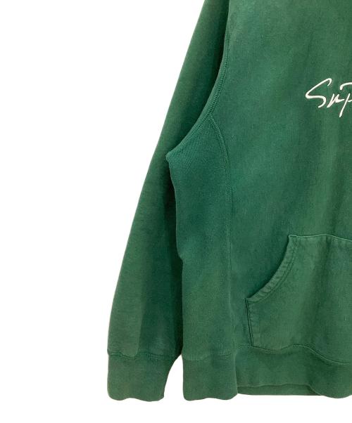 SUPREME（シュプリーム）SUPREME (シュプリーム) プルオーバーパーカー　Supreme　メンズ　グリーン　Classic Script グリーン サイズ:XLの古着・服飾アイテム