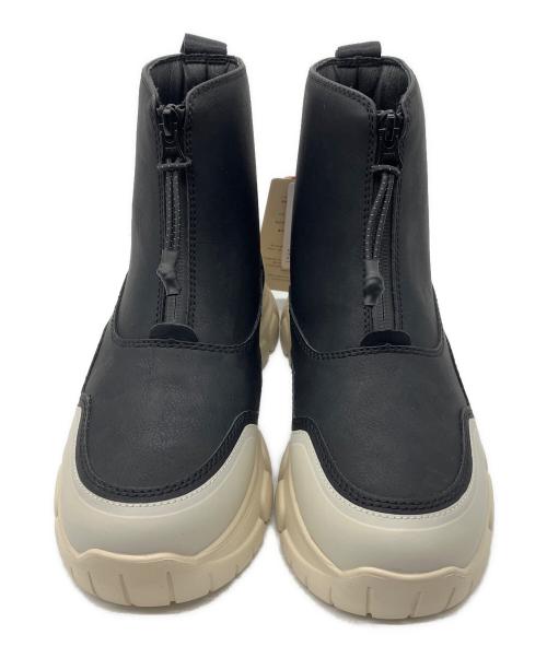 shaka（シャカ）shaka (シャカ) フロントジップブーツ　SHAKA　レディース　ブラック　タグ付 ブラック サイズ:25の古着・服飾アイテム