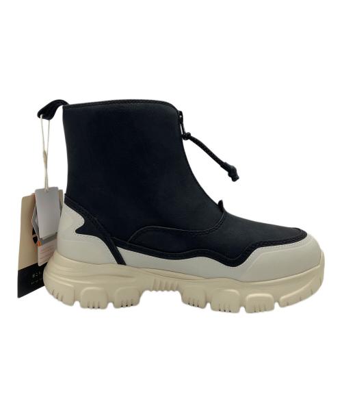 shaka（シャカ）shaka (シャカ) フロントジップブーツ　SHAKA　レディース　ブラック　タグ付 ブラック サイズ:25の古着・服飾アイテム