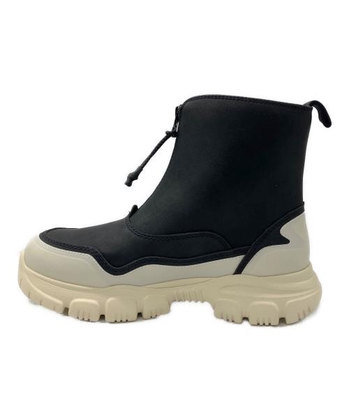 shaka（シャカ）shaka (シャカ) フロントジップブーツ　SHAKA　レディース　ブラック　タグ付 ブラック サイズ:25の古着・服飾アイテム