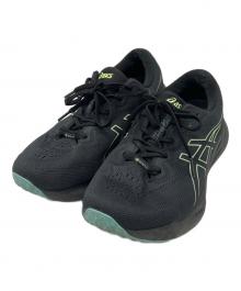 asics（アシックス）の古着「ローカットスニーカー　asics　メンズ　ブラック　」｜ブラック