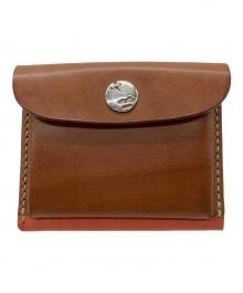 MOTO（モト）の古着「2つ折り財布　MOTO　ピンク×ブラウン」｜ピンク×ブラウン