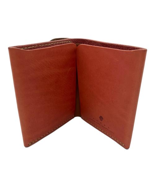 MOTO（モト）MOTO (モト) 2つ折り財布　MOTO　ピンク×ブラウン ピンク×ブラウンの古着・服飾アイテム