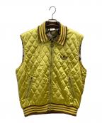 adidas Originalsアディダスオリジナル）の古着「キルティングベスト」｜イエロー