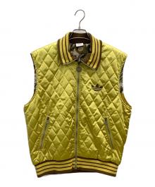 adidas Originals（アディダスオリジナル）の古着「キルティングベスト」｜イエロー