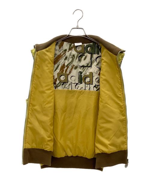 adidas Originals（アディダスオリジナル）adidas Originals (アディダスオリジナル) キルティングベスト イエロー サイズ:Mの古着・服飾アイテム