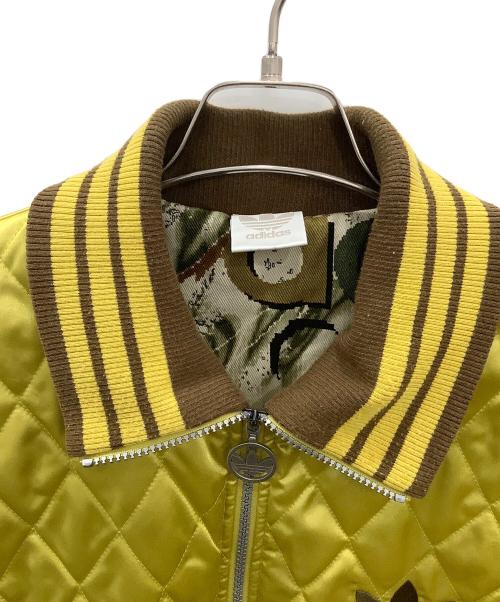 adidas Originals（アディダスオリジナル）adidas Originals (アディダスオリジナル) キルティングベスト イエロー サイズ:Mの古着・服飾アイテム