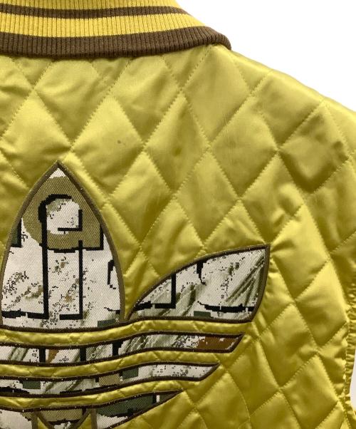 adidas Originals（アディダスオリジナル）adidas Originals (アディダスオリジナル) キルティングベスト イエロー サイズ:Mの古着・服飾アイテム
