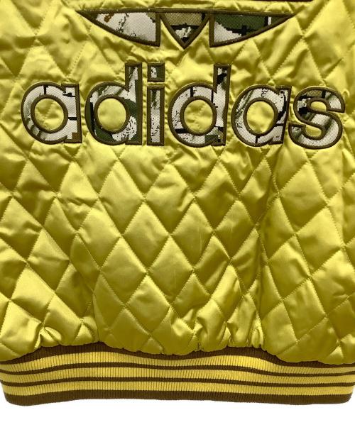 adidas Originals（アディダスオリジナル）adidas Originals (アディダスオリジナル) キルティングベスト イエロー サイズ:Mの古着・服飾アイテム