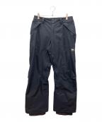 Quiksilverクイックシルバー）の古着「スノーボードウェア(パンツ)　Quiksilver　メンズ　ブラック　GORE-TEX」｜ブラック