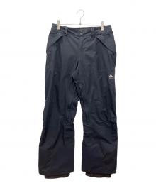 Quiksilver（クイックシルバー）の古着「スノーボードウェア(パンツ)　Quiksilver　メンズ　ブラック　GORE-TEX」｜ブラック