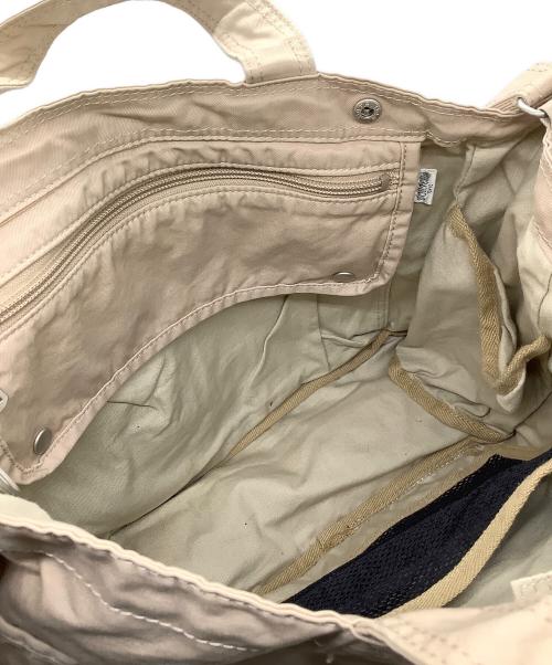 PORTER（ポーター）PORTER (ポーター) ショルダートートバッグ　フェイバー　ベージュ ベージュの古着・服飾アイテム