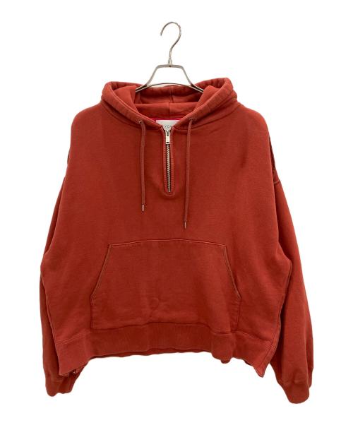 YOKE（ヨーク）YOKE (ヨーク) ハーフジップスウェット レッド サイズ:3の古着・服飾アイテム