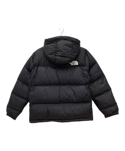 THE NORTH FACE（ザ ノース フェイス）THE NORTH FACE (ザ ノース フェイス) ダウンジャケット　THE NORTH FACE　メンズ　ブラック　タグ付　ヌプシフーディー　 ブラック サイズ:Lの古着・服飾アイテム