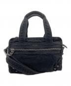 DIESELディーゼル）の古着「2wayデニムショルダーバッグ」｜ブラック