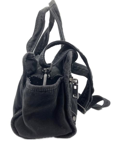 DIESEL（ディーゼル）DIESEL (ディーゼル) 2wayデニムショルダーバッグ ブラックの古着・服飾アイテム