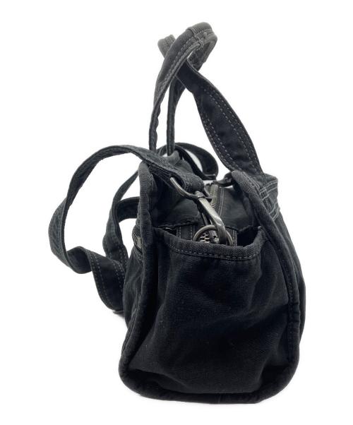 DIESEL（ディーゼル）DIESEL (ディーゼル) 2wayデニムショルダーバッグ ブラックの古着・服飾アイテム