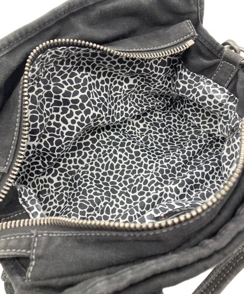 DIESEL（ディーゼル）DIESEL (ディーゼル) 2wayデニムショルダーバッグ ブラックの古着・服飾アイテム