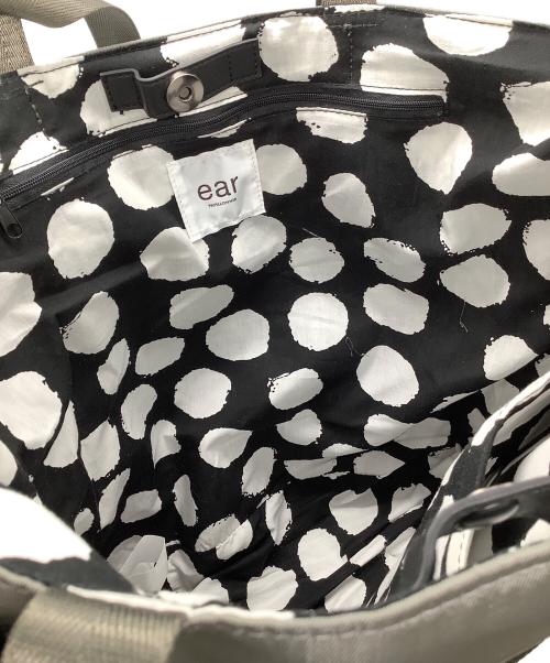 ear PAPILLONNER（イアパピヨネ）ear PAPILLONNER (イアパピヨネ) アジャスタートートバッグ　カーキ カーキの古着・服飾アイテム