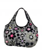 Think Bee!シンクビー!）の古着「トートバッグ　グレー×ブラック　未使用品」｜グレー×ブラック