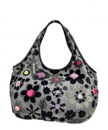 Think Bee!（シンクビー!）の古着「トートバッグ　グレー×ブラック　未使用品」｜グレー×ブラック