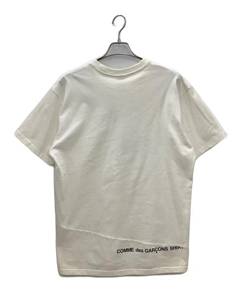 SUPREME（シュプリーム）SUPREME (シュプリーム) COMME des GARCONS (コムデギャルソン) 半袖カットソー　Supreme　COMME des GARCONS　メンズ　ホワイト ホワイト サイズ:Lの古着・服飾アイテム