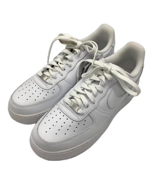 NIKE（ナイキ）NIKE (ナイキ) スニーカー　NIKE　メンズ　ホワイト　AIR FORCE 1 '07　CW2288-111　タグ付　BBスタンプ ホワイト サイズ:27.5の古着・服飾アイテム