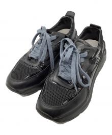 D.A.T.E.（デイト）の古着「ローカットスニーカー　D.A.T.E.　レディース　ブラック　FUGA PATENT BLACK」｜ブラック