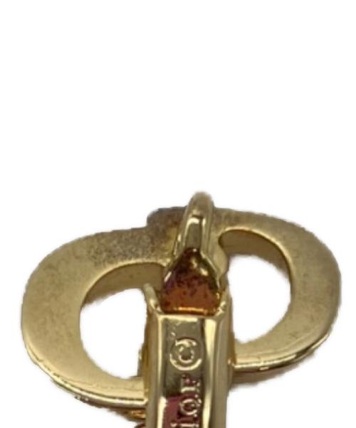 Christian Dior（クリスチャン ディオール）Christian Dior (クリスチャン ディオール) CDロゴイヤリング ゴールドの古着・服飾アイテム