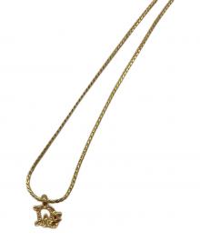 Christian Dior（クリスチャン ディオール）の古着「ロゴネックレス」｜ゴールド