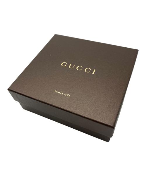 GUCCI（グッチ）GUCCI (グッチ) 2つ折り財布　GUCCI　箱付　ブラウン　GG柄 ブラウンの古着・服飾アイテム
