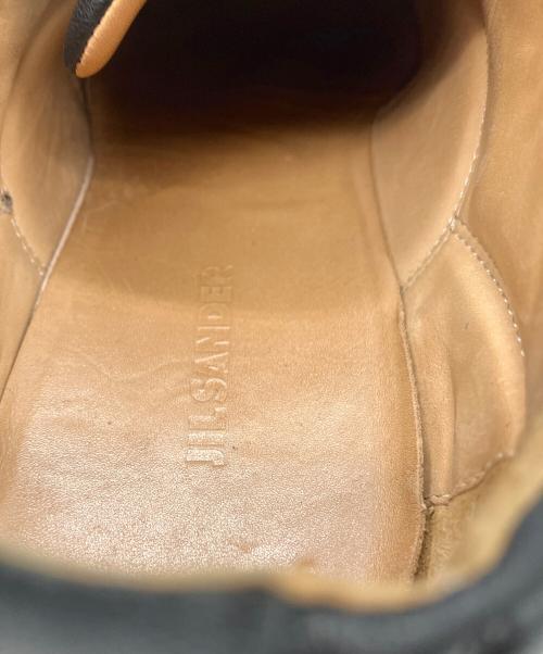 JIL SANDER（ジルサンダー）JIL SANDER (ジルサンダー) ポストマークダービーシューズ　JIL SANDER　メンズ　ブラック ブラック サイズ:25.5の古着・服飾アイテム