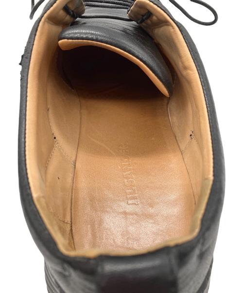JIL SANDER（ジルサンダー）JIL SANDER (ジルサンダー) ポストマークダービーシューズ　JIL SANDER　メンズ　ブラック ブラック サイズ:25.5の古着・服飾アイテム