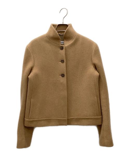 JIL SANDER（ジルサンダー）JIL SANDER (ジルサンダー) ショートジャケット　レディース ベージュ サイズ:36の古着・服飾アイテム