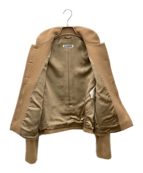 JIL SANDER（ジルサンダー）JIL SANDER (ジルサンダー) ショートジャケット　レディース ベージュ サイズ:36の古着・服飾アイテム