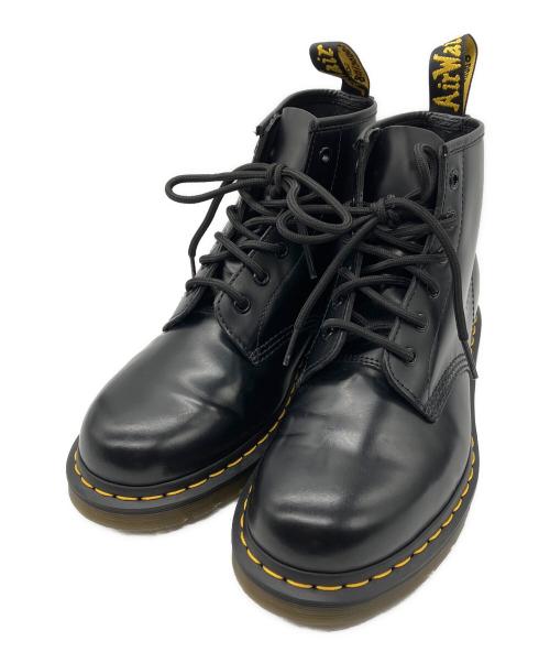 Dr.Martens（ドクターマーチン）Dr.Martens (ドクターマーチン) 6ホールブーツ　Dr.Martens　メンズ　ブラック　 ブラック サイズ:US8の古着・服飾アイテム