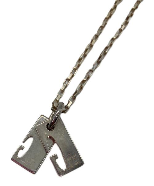 GUCCI（グッチ）GUCCI (グッチ) ネックレス　GUCCI　AG925　Gロゴの古着・服飾アイテム