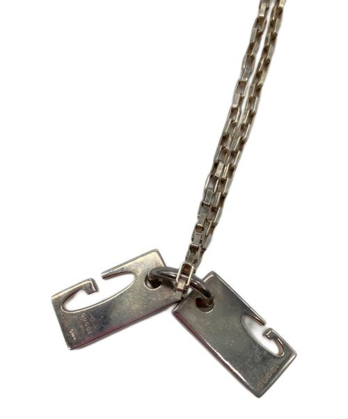 GUCCI（グッチ）GUCCI (グッチ) ネックレス　GUCCI　AG925　Gロゴの古着・服飾アイテム