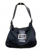 FENDIフェンディ）の古着「ハンドバッグ　FENDI　マンマバケット　ブラック　」｜ブラック