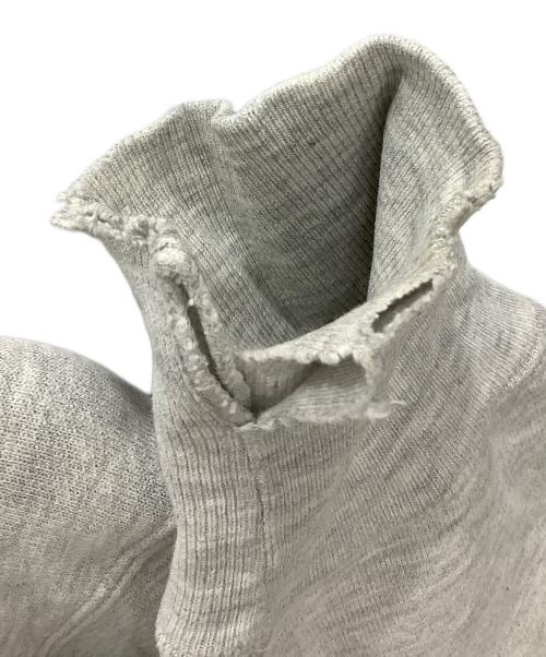 Champion REVERSE WEAVE（チャンピオン リバース ウィーブ）Champion REVERSE WEAVE (チャンピオン リバース ウィーブ) スウェット　Champion REVERSE WEAVE　メンズ　グレー　ダメージ有　刺繍タグ 90’s 古着 目付き グレー サイズ:Mの古着・服飾アイテム