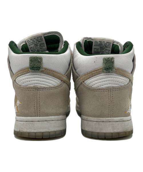 NIKE（ナイキ）NIKE (ナイキ) ハイカットスニーカー　NIKE　メンズ　ホワイト×グリーン　Dunk High PRM 