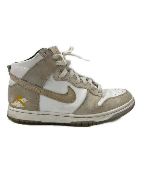 NIKE（ナイキ）NIKE (ナイキ) ハイカットスニーカー　NIKE　メンズ　ホワイト×グリーン　Dunk High PRM 