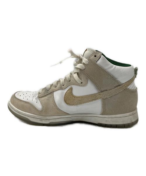 NIKE（ナイキ）NIKE (ナイキ) ハイカットスニーカー　NIKE　メンズ　ホワイト×グリーン　Dunk High PRM 