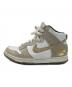 中古・古着 NIKE (ナイキ) ハイカットスニーカー　NIKE　メンズ　ホワイト×グリーン　Dunk High PRM 