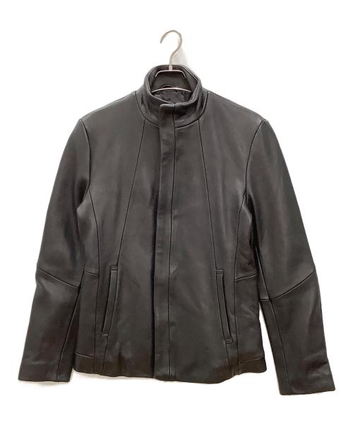 TORNADO MART（トルネードマート）TORNADO MART (トルネードマート) シングルライダースジャケット　TORNADO MART　メンズ　ブラック　ラムレザー ブラック サイズ:Lの古着・服飾アイテム