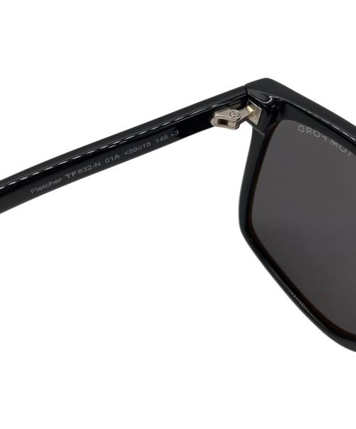 TOM FORD（トムフォード）TOM FORD (トムフォード) サングラス　TOM FORD　Fletcher　ブラック ブラックの古着・服飾アイテム