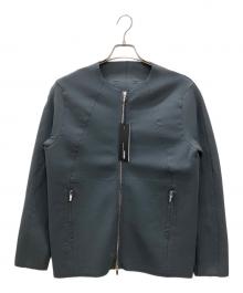 ATTACHMENT（アタッチメント）の古着「PEニットシングルライダース」｜グレー